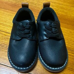Thereabouts Toddler Black Lace-Up Dress Shoes Size 5